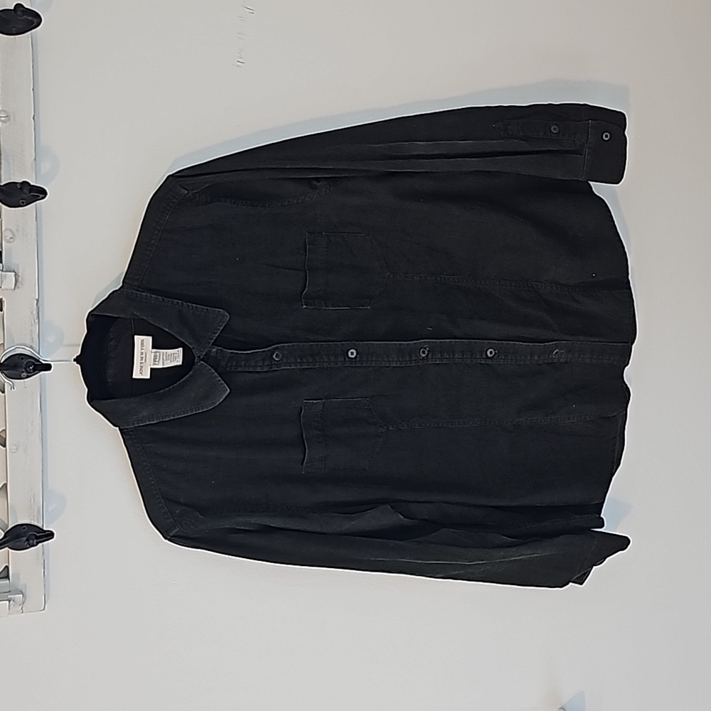 Jones New York Sport Corduroy Shirt Brown Women Size X-Large